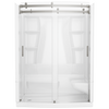 60x32 Alcove Shower Bundle with Door- Right Seat Left Drain Curve