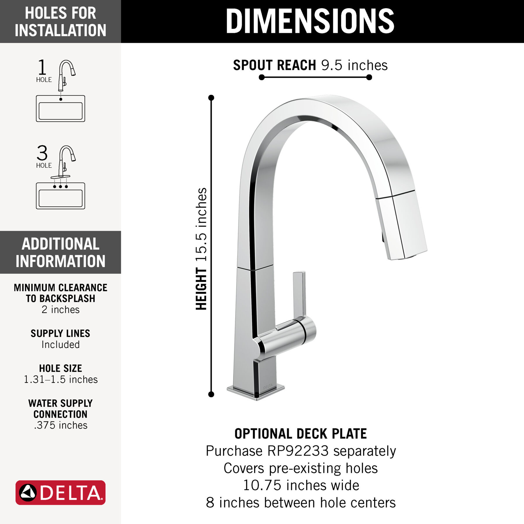 Llave para cocina monomando extensible, imagen 1