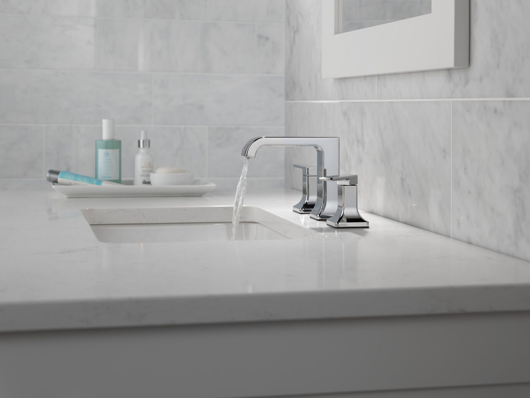 Llave para baño de extensión con dos manijas, imagen 2