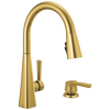 Pull-Down Kitchen Faucet with Soap Dispenser Bundle