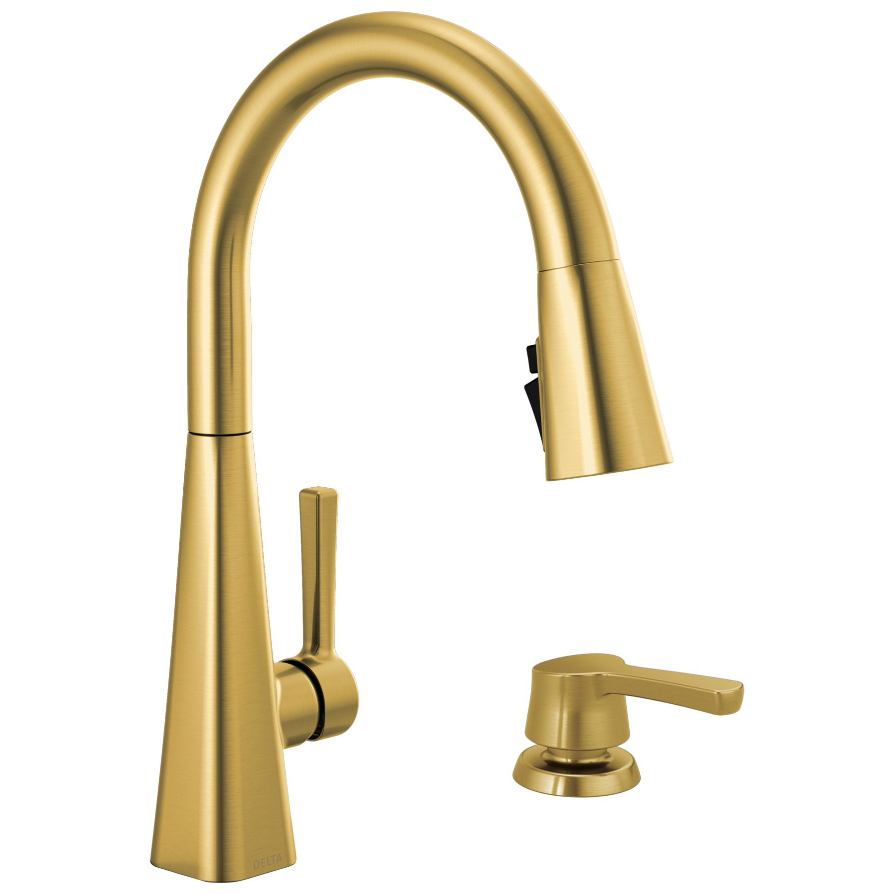 Pull-Down Kitchen Faucet with Soap Dispenser Bundle