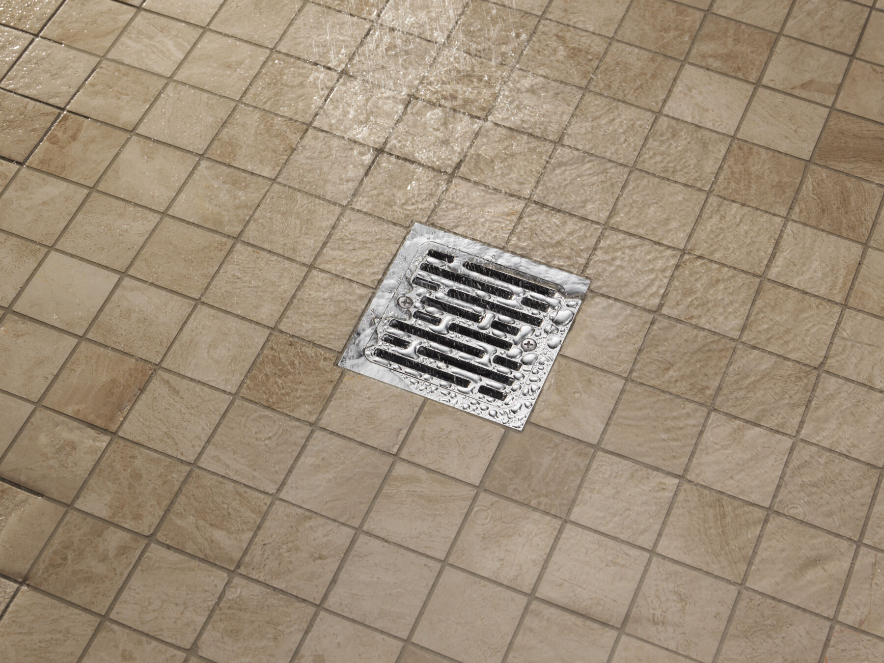 4" Tile-In Square Shower Drain, image 2