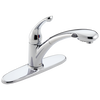 Llave para cocina monomando desplegable con consumo eficiente de agua