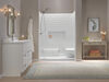 60x32 Alcove Shower Bundle - Right Seat Left Drain Curve