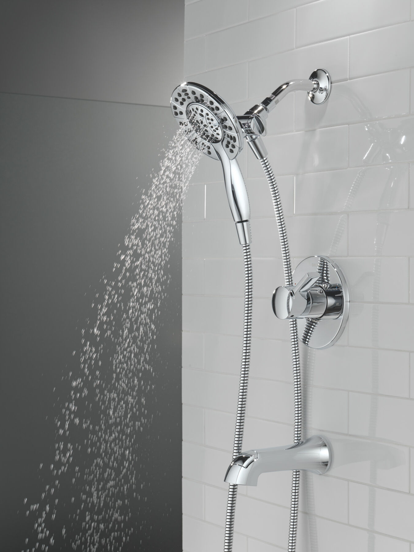 Tub Shower Trim with Universal Rough Bundle, image 13