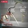 Llave de una manija con tubo de salida deslizable para cocina