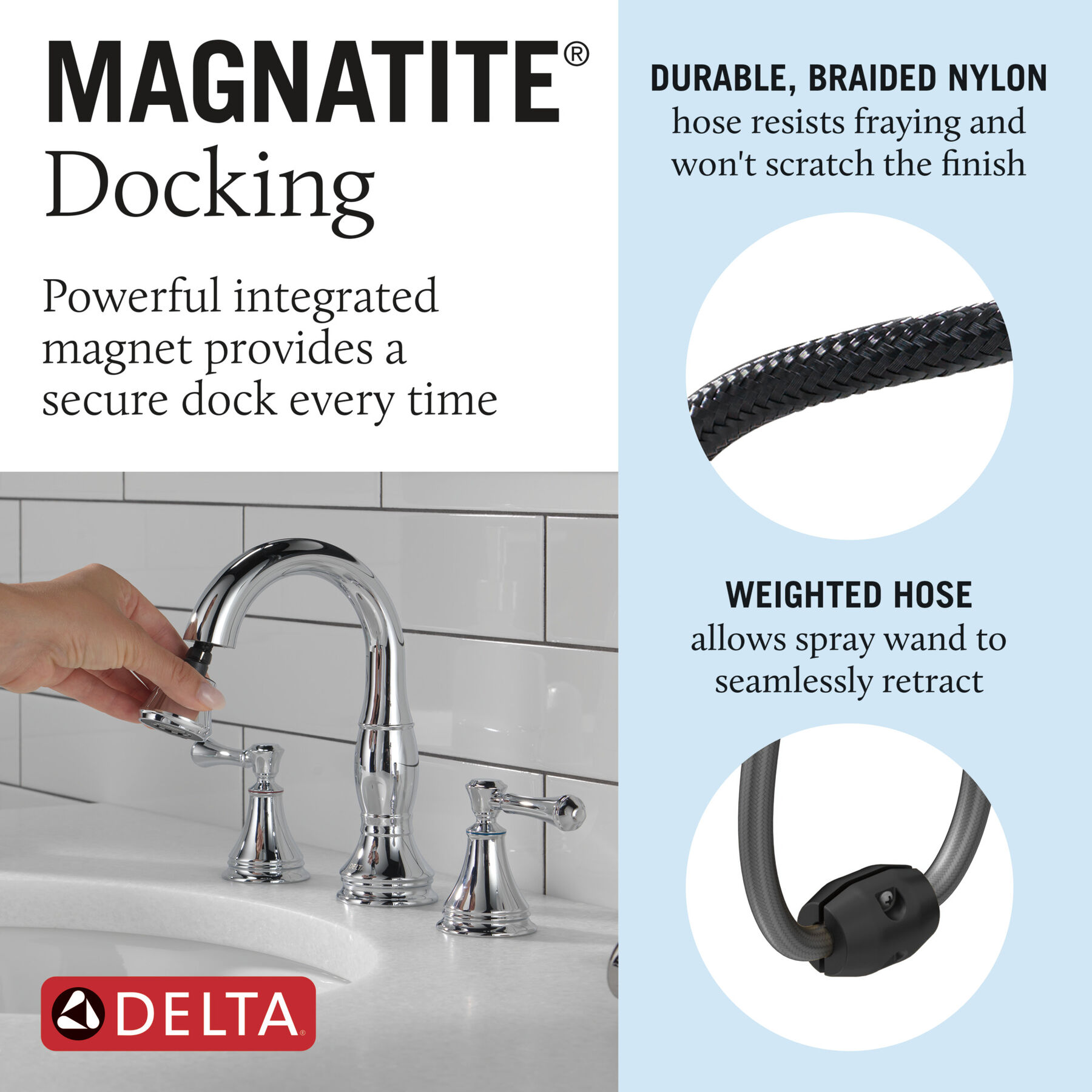 Llave para baño extensible independiente de dos manijas, imagen 7