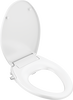 Asiento de bidé manual alargado