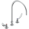 Two Handle 8 In Below Deck-Mount Faucet