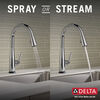 Llave para cocina monomando extensible con tecnología Touch<sub>2</sub>O®