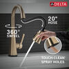 Single-Handle Pull-Down Kitchen Faucet with Touch<sub>2</sub>O® Technology