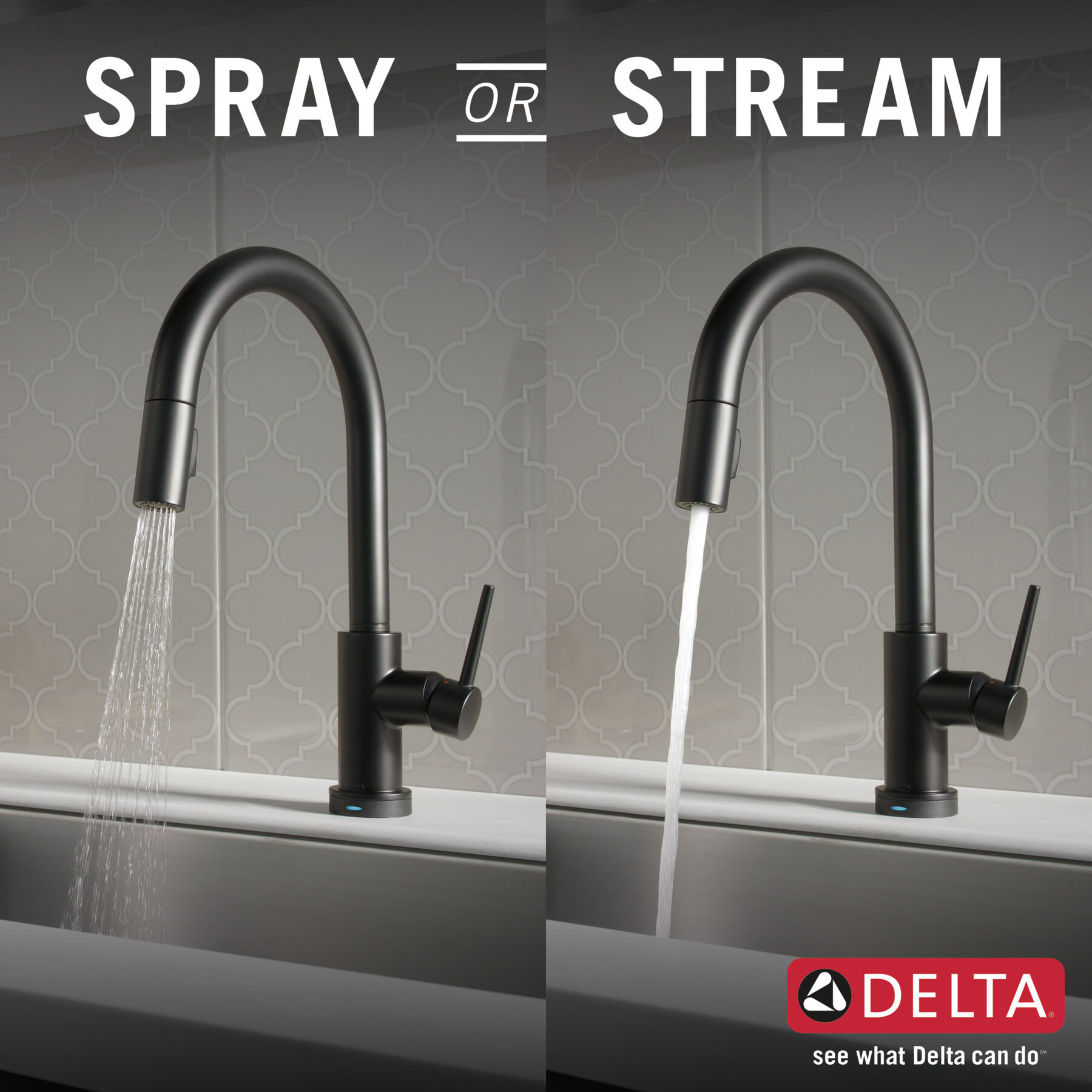 Single Handle Pull-Down Kitchen Faucet with Touch<sub>2</sub>O® Technology Technology (Recertified), image 7