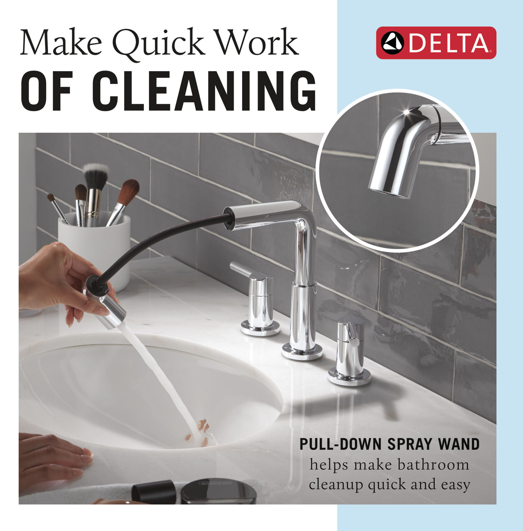 Llave para baño extensible independiente de dos manijas, imagen 8