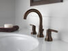 Llave de dos manijas para baño para lavabo de 8"