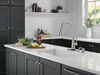 Single Handle Pull-Down Kitchen Faucet with Soap Dispenser and Touch<sub>2</sub>O® Technology