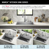 25” Drop-In Undermount Stainless Steel Single Bowl Kitchen Sink with Accessories