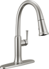 Llave de una manija con tubo de salida deslizable para cocina