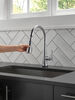 Llave para cocina monomando extensible con tecnología Touch<sub>2</sub>O®