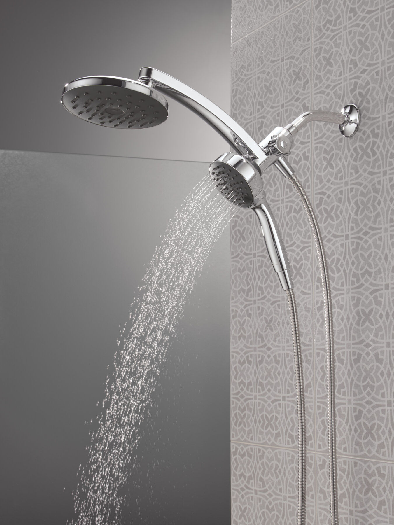 PivotPro™ 3-in-1 Combination Shower with TouchClean® Spray Face, image 28