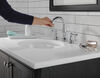 Llave para baño extensible independiente de dos manijas