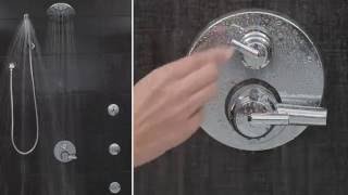 Imagen en miniatura de Accesorio de válvula con desviador de ducha integrado de Delta Faucet