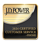 J.D. Power 2024 Certified Customer Service - Phone