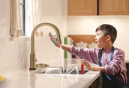 blog article img upgrading touchless faucet